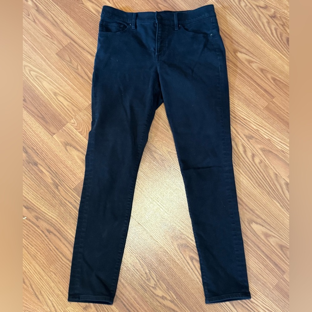 Express Black Skinny Jeans Sleek Fit